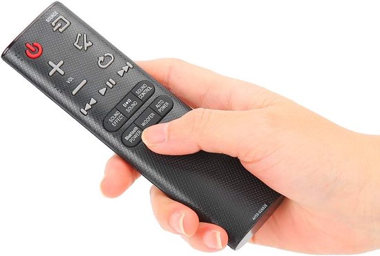 SnelShoppen - Multifunctionele Afstandsbediening voor Soundbar en Subwoofer - Geschikt voor PS WJ6000, HW-J355, HW-J450 - Laag Energieverbruik, Eenvou