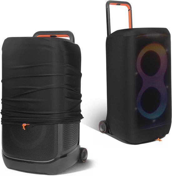 SnelShoppen - Partybox 520 Beschermhoes, Zachte Beschermcase Geschikt voor JBL Partybox 520 Draagbare Luidspreker, Krabbestendig, Ideaal voor Buiten,