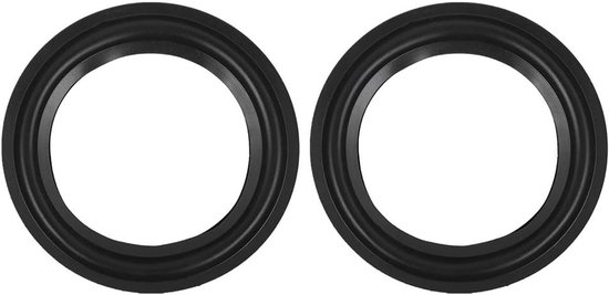SnelShoppen - Repair Kit 5 inch Speaker Suspension Speaker Surround Reparatie Subwoofer Foam 1 4 inch Rubber Woofer Vervangonderdeel Zwart