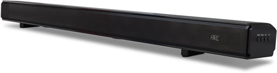 SnelShoppen - Soundbar 2.1-Kanaals 80W met Bluetooth, HDMI, USB, Optisch, Zwart - Ideaal voor TV en Bioscoopgeluid - Perfect voor Feest en Thuisgebrui