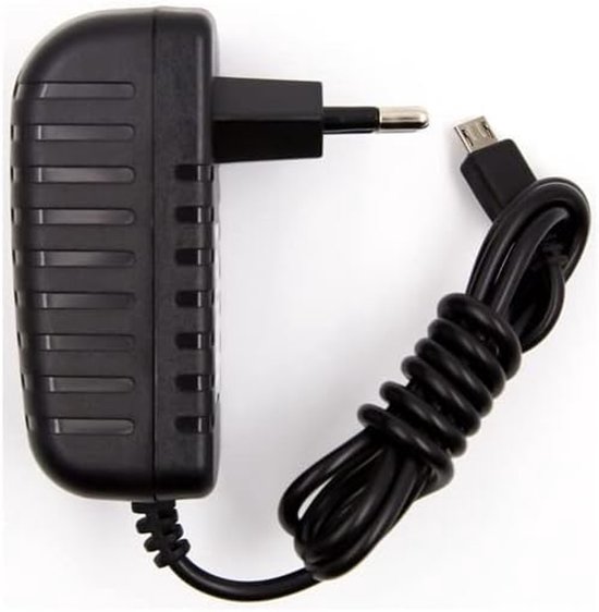 SnelShoppen - Top Charger Power Adapter 5V Micro USB voor Google Home Mini Smart Speaker - CE en RoHS gecertificeerd, 120 cm kabel, veilig en betrouwb