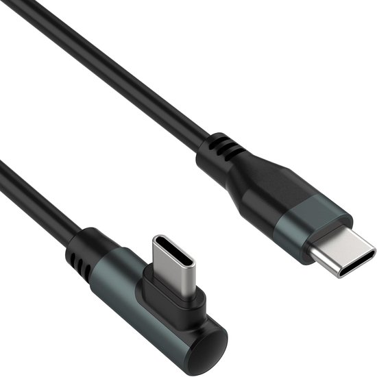 SnelShoppen - Type C Oplaadkabel voor Mobiele WLAN Speakers, Compatibel met Sonos Roam 2, Draagbare Vervangkabel, Zwart, Hoogwaardige ABS en PVC Mater