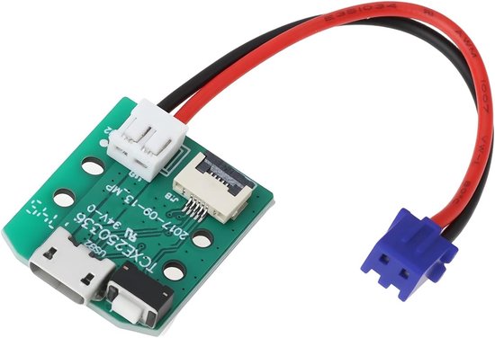 SnelShoppen - USB Oplaadpoort Bord Geschikt voor JBL Link 20 Bluetooth Speaker, Vervangend Onderdeel, Duurzaam Metaal, Herstel Oplaadfunctie, Ideaal v
