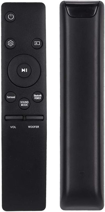SnelShoppen - Vervangende afstandsbediening voor Soundbar, Compatibel met AH59-02759A, AH59-02758A, HW-M360, HW-M370, HW-M430, HW-M450, HW-M550, Multi