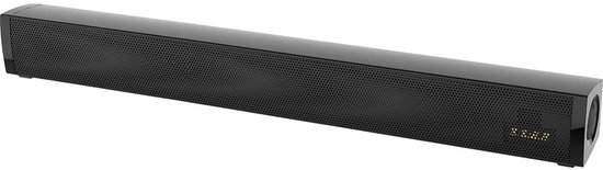 SnelShoppen - Zeer Goede Bluetooth Soundbar 22" voor TV's - 12V Geluidssysteem in Zwart - Perfect voor Feest, Camping en Thuisgebruik