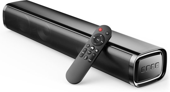 SNJY® Soundbar - TV Speaker - Home Cinema - 60 W - Zwart
