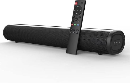 SNJY® Soundbar - TV Speaker - Home Cinema - Gaming Soundbar - 30 W - Zwart