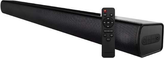 SNJY® Soundbar - TV Speaker - Home Cinema - Met Afstandsbediening - 120 W - Zwart
