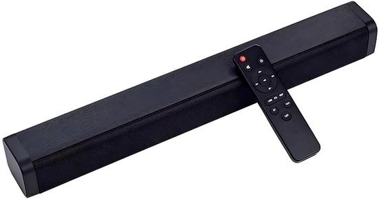 SNJY® Soundbar - TV Speaker - Home Cinema - Met Afstandsbediening - 12V - Zwart