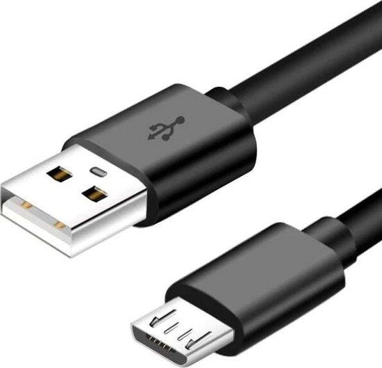 SOLID! Micro USB-kabel 1m compatibel met Google Chromecast Ultra Video 2e generatie 3e generatie GA00439-DE