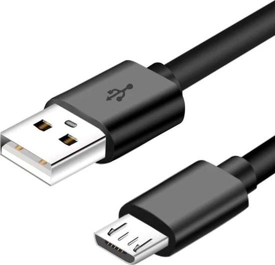 SOLID! Micro USB-kabel 2m compatibel met Google Chromecast Ultra Video 2e generatie 3e generatie GA00439-DE