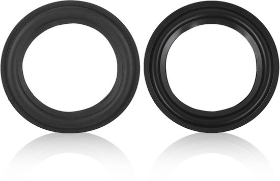 Solidchoice - Dailygoody - 5 Inch Speaker Schuim Surround Reparatie Kit - Vervangende Subwoofer Rand - Hoogwaardige Geluidskwaliteit - 4 Inch - Perfect voor DIY Lui...