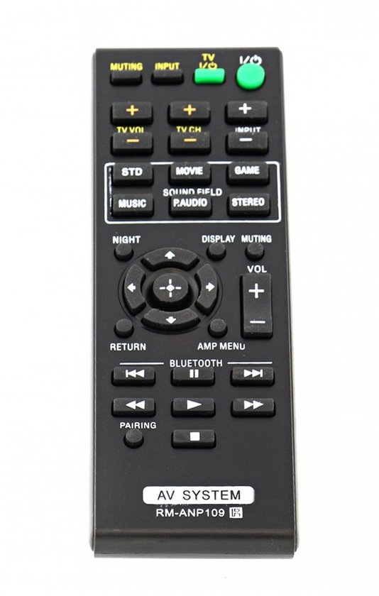 Solidchoice - Vervangende Afstandsbediening voor Home Theater Soundbar