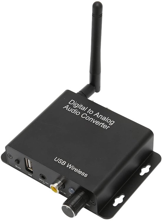 SolidKeus - Bluetooth Geluidsconverter voor Thuisgebruik met Optische Ingang