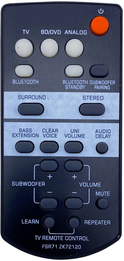 SolidKeus - Universele Afstandsbediening voor Soundbars