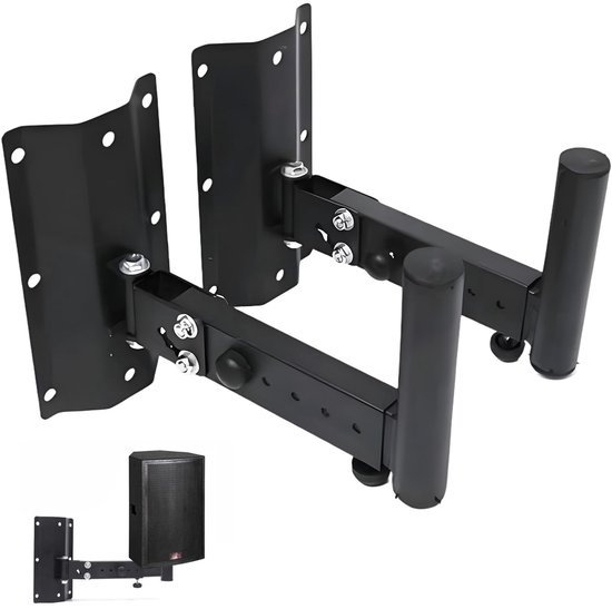 SolidKeus - Wandbeugel voor Speakers, Verstelbaar en Universeel van Solidkeus
