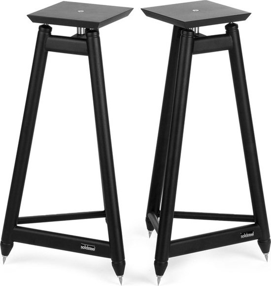 SolidSteel SS-6 boekenplank speakerstandaard (zwart) van Merkloos