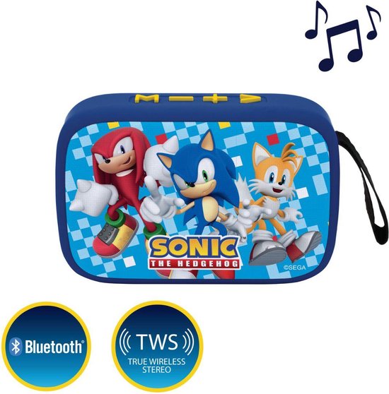 Sonic Bluetooth® Portable Speaker with fabric finish van Sonic