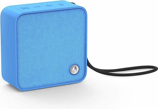 Sonic Boost 210 speaker - compact - 6W - Bluetooth - blauw - ingebouwde microfoon van Denver
