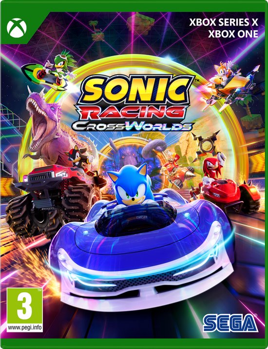 Sonic Racing: CrossWorlds - Xbox Series X/Xbox One van Sonic.