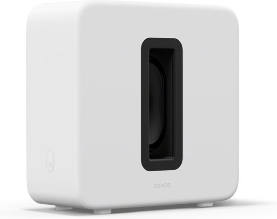 Sonos Sub 4 - Draadloze subwoofer - Diepe bas - Voor Sonos-systeem - Wit