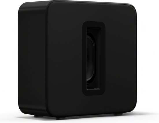 Sonos Sub 4 - Draadloze subwoofer - Diepe bas - Voor Sonos-systeem - Zwart
