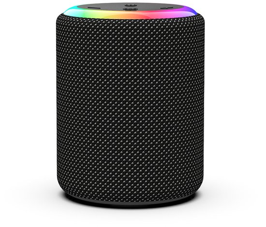 Sonume Go - Draadloze Bluetooth Speaker - 8 Uur Batterij - 360° Sound - Compact - Krachtig Geluid - Diepe Bass - IPX6 Waterproof - Zwart van Sonume