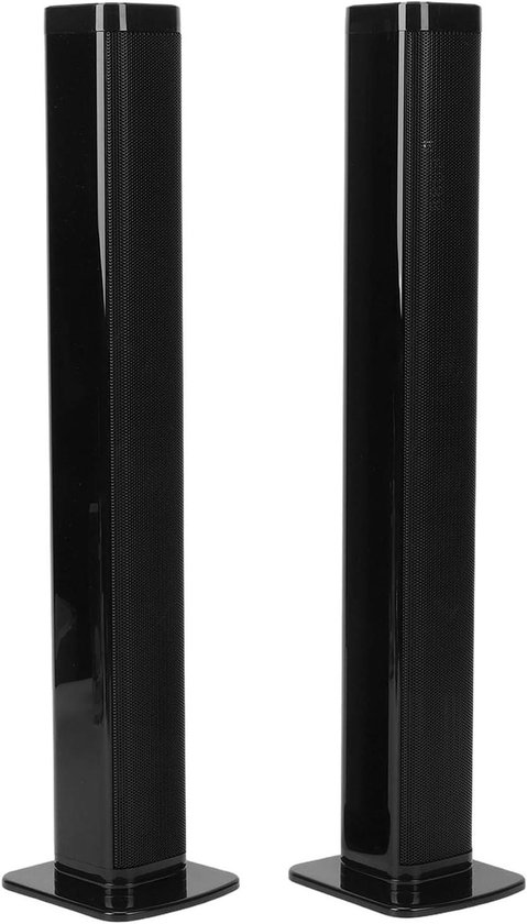 Soundbar 2.1 Kanaals - TV Luidspreker Home Cinema - Films Kijken - Afneembaar Ontwerp - 40W - Zwart