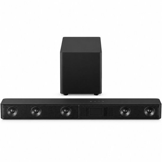 Soundbar 5.1 met Subwoofer - 340W Surround Sound - Dolby Atmos - Bluetooth 5.4 - HDMI eARC