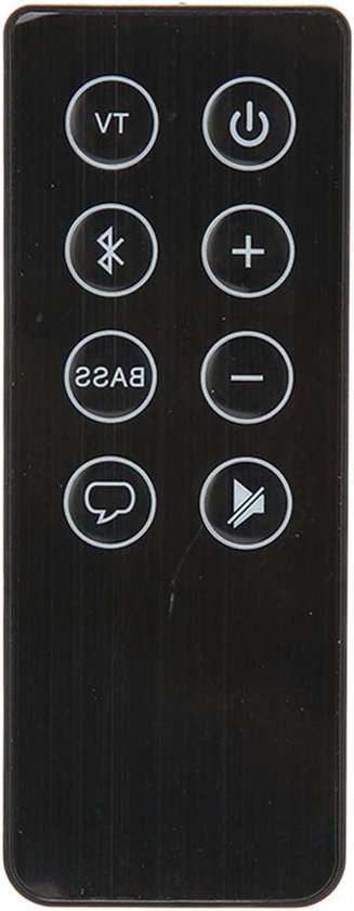 Soundbar-afstandsbediening voor Bose Solo 5, 10, 15 Series II & TV-luidsprekers 418775 410376 431974 845194 van Merkloos