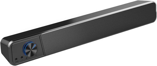 Soundbar - Audioluidspreker TV - Films en Muziek - 3D Surround Sound - 38 cm - Zwart