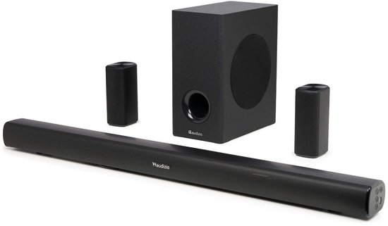 Soundbar - Audizio SB100 soundbar met subwoofer - Surround set home cinema - HDMI-ARC - Bluetooth - 160W