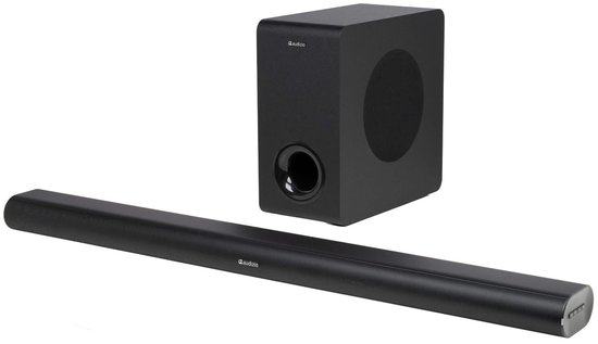 Soundbar - Audizio SB96WS - HDMI-ARC - Bluetooth - Optisch - Soundbar met draadloze subwoofer - 180W