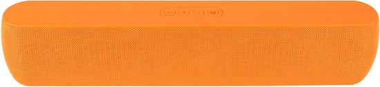 Soundbar Bluetooth - Draadloze subwoofer - Thuisbioscoop ervaring - Instelbaar basgeluid - 2.0 kanaals - Oranje