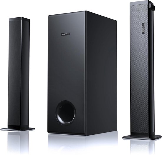 Soundbar Luidspreker - 2-in-1 speaker - TV Geluid Verbeteren - Afneembaar Ontwerp - 80 cm - Zwart