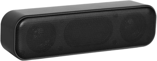 Soundbar Luidspreker - Computer Geluid - Verbeterd Geluid - Draadloze USB - 3W*2 Vermogen - Zwart