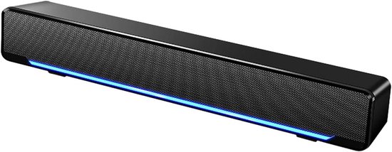 Soundbar Luidspreker - Muziekbox - Muziek Luisteren - 3D Stereo Geluid - 32 cm Lang - Zwart