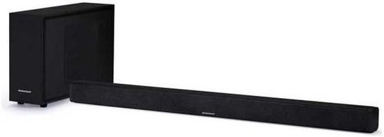 Soundbar - Luidsprekerbox Audio Systeem - Muziek Luisteren - 2.1 Kanaals Systeem - 200 Watt - Zwart