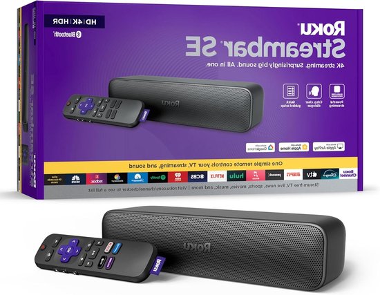 Soundbar met Streaming - Soundbar speaker - Thuisentertainment - Verbeterde Spraakhelderheid - N.v.t. - Paars