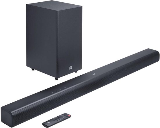 Soundbar met subwoofer - Home audio - Bioscoopervaring thuis - Virtuele Dolby Atmos - 440W vermogen - Zwart