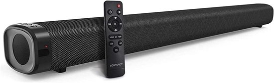 Soundbar met Subwoofer - Home Cinema Luidspreker - Films Kijken - 3D Surround Geluid - 80W - One Color