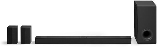 Soundbar met Subwoofer - Home Cinema Systeem - Film Avond - Dolby Atmos Geluid - 100 cm - Zwart