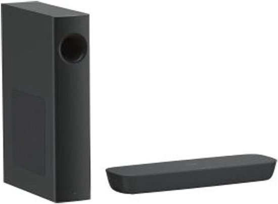 Soundbar met Subwoofer - Home Cinema Systeem - Films en Muziek - Draadloze Subwoofer - 2.1 Kanaals - Zwart