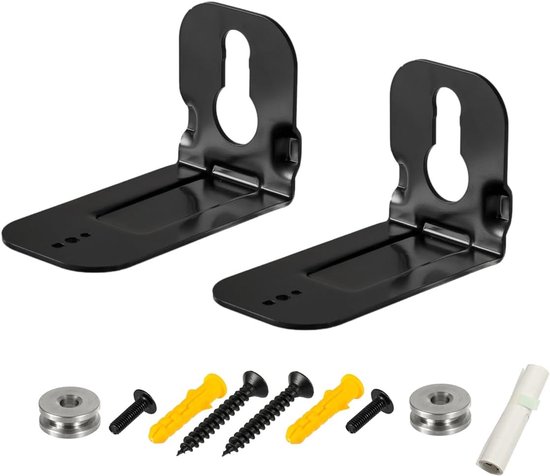 Soundbar muurbeugel 2-pack - zwart - geschikt voor HW-N950, HW-S40T, HW-S41T - discreet wandmontage - ShopVlot