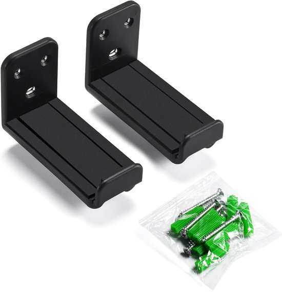 Soundbar Muurbeugel - Ophangsysteem Luidspreker - Geluid Verbeteren - Verstelbare Diepte - 9-13.7cm - Zwart