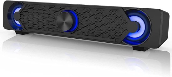 Soundbar Pc - Bekabelde en Draadloze Pc -Luidspreker - USB Mini Speaker van Merkloos