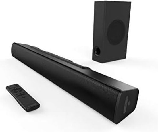 Soundbar pc - Pc soundbar - Computer soundbar - Soundbar computer - 50 x 50 x 28 cm - Zwart van Merkloos