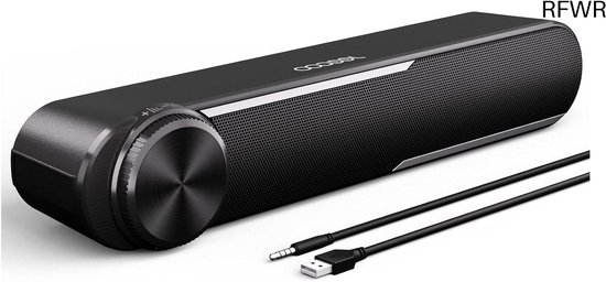 Soundbar PC - Speaker Computer - Plug & Play - Geluidsbalk van Merkloos