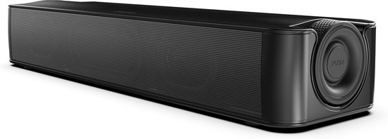 Soundbar - PC speaker - Verbeter audio - Clear Dialog - 41 cm breed - Zwart