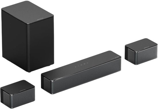 Soundbar - Soundbar voor TV - Luidsprekers - Luidsprekerkabels - Speaker - 3D Surround Soundbar - 87dB - 50Hz-20KHz - Zwart van Merkloos